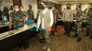 Foto: Forkopimda Jawa Timur, menggelar rapat koordinasi kesiapan penanganan kedatangan Pelaku perjalanan luar negeri (PPLN) baik PMI dan Non PMI.