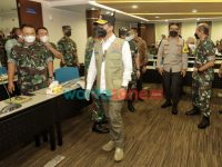 Foto: Forkopimda Jawa Timur, menggelar rapat koordinasi kesiapan penanganan kedatangan Pelaku perjalanan luar negeri (PPLN) baik PMI dan Non PMI.
