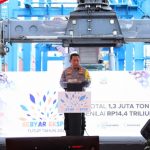 Foto: Kapolri Jenderal Listyo Sigit Prabowo menghadiri acara Gebyar Ekspor Tutup Tahun 2021, di Sulawesi Selatan (Sulsel).