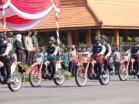 Tim Pamor Keris Jatim, Patroli rutin, Penegakan protokol kesehatan, Forkopimda Jatim, Pasukan patroli motor, Pamor Keris, Kodam V/Brawijaya,