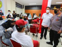 Kapolri, Polri, Jenderal Listyo Sigit Prabowo, Vaksinasi serentak se-Indonesia, Bupati Bupati Kubu Raya, Berita Kalimantan Barat,