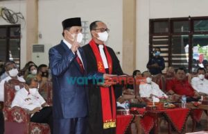 Eliyunus Waruwu Diangkat Menjadi Penjabat Rektor Universitas Nias, Berikut Pesan Bupati Ya’atulo