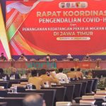 Forkopimda Jatim, Rakor Pengendalian Covid-19, Pekerja Migran Indonesia Jatim, Mall Grand City Surabaya,