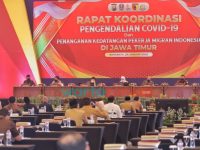 Forkopimda Jatim, Rakor Pengendalian Covid-19, Pekerja Migran Indonesia Jatim, Mall Grand City Surabaya,