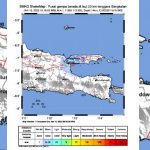Foto: Gempa 4.1 Magnitudo, berada di laut 23 KM tenggara Bangkalan. (Foto: dok BMKG).