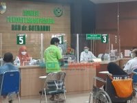 Foto: Situasi pendaftaran dan pelayanan di RSD dr. Soebandi Jember, Rabu (5/1/2022).