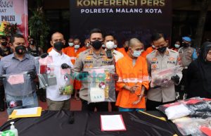 Polresta Malang Kota Gagalkan Peredaran Narkoba 2,6 KG