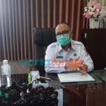 Foto: Dirut RSD dr. Soebandi Jember, dr. Hendro Soelistidjono saat dikonfirmasi di ruangannya, Kamis (6/1/2022).