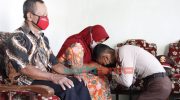 Foto: Veni Nardianto salah satu putra asal Jombang yang lolos pendidikan akademi kepolisian (Akpol).