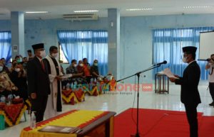 Bupati Nias Lantik Samson Zai Sebagai Sekda Kabupaten Nias