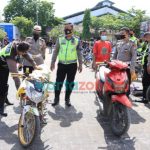 Foto: Kendaraan roda dua hasil penertiban malam Tahun baru oleh Satlantas Polres Tuban hari ini dikembalikan kepada pemiliknya.