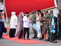 Foto: Wakil Presiden RI K.H Ma’ruf Amin beserta rombongan, saat kunjungan kerja di Kabupaten Bangkalan.