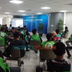 Foto: Ratusan driver ojol mendapat pelatihan menangani kecelakaan lalu lintas di jalan di Siloam Hospitals Jember.