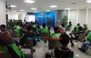 Ratusan Ojol di Jember Dapat Pelatihan Tangani Kecelakaan Lalu Lintas