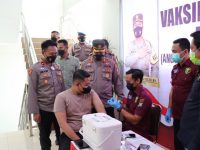 Polres Gresik, Polda Jatim, Vaksinasi Covid-19, Vaksin Booster