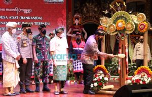 Jaga Kekayaan Desa Adat di Bali, Kapolri Kukuhkan Bankamda dan Sipandu Beradat