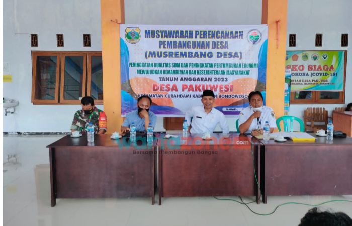 Pemdes Pakuwesi Bondowoso, Musrenbang Desa Pakuwesi, Berita Bondowoso, Bondowoso, Musrenbangdes Pakuwesi,