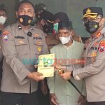 Penyerahan bantuan usaha kepada Ngatiran, Mantan ODGJ, Orang dengan Gangguan Jiwa, Polres Nganjuk,