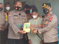 Penyerahan bantuan usaha kepada Ngatiran, Mantan ODGJ, Orang dengan Gangguan Jiwa, Polres Nganjuk,