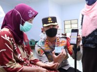 Kapolres Situbondo, Aplikasi peduli lindungi, vaksinasi