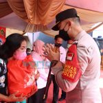 Pusdik Brimob Lemdiklat Polri, Lemdiklat Polri, Baksos Vaksinasi, Vaksinasi di Pasir Putih Situbondo, Berita Situbondo,