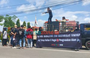Mahasiswa Desak Bupati Sumenep Tutup Galian C Ilegal