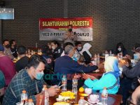 Polresta Sidoarjo, Ngopi bareng media, Media Piramida, Berita Kota Sidoarjo, Kota Sidoarjo, Sidoarjo, Polri, Polda Jatim,
