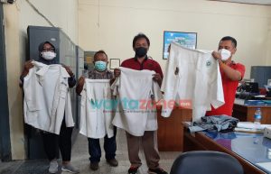 Perwakilan IPSM Kembalikan Seragam, Bentuk Protes Dituduh Ada Pendukung Mantan Bupati Faida