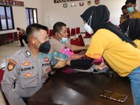Polresta Banyuwangi, Vaksinasi booster, vaksinasi dosis ketiga,
