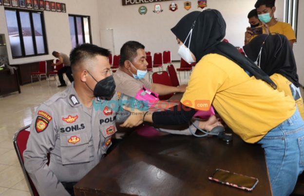 Polresta Banyuwangi, Vaksinasi booster, vaksinasi dosis ketiga,