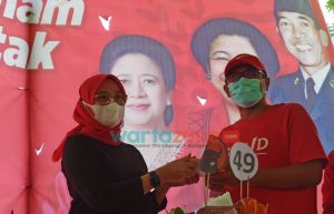 Rayakan HUT ke-49, DPC PDI Perjuangan Banyuwangi Tanam Ribuan Pohon