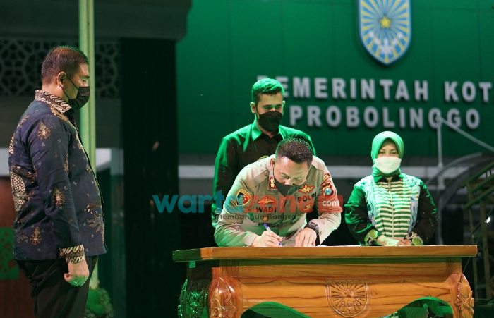 Aset Walikota Probolinggo, Kapolres Probolinggo Kota, AKBP Wadi SA’bani, Walikota Probolinggo, Probolinggo,
