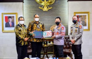 Terima Sertifikat CSFA dari BPK, Kapolri Ingin Personel Polisi Miliki Kemampuan Auditor