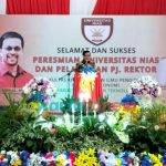Menteri Hukum dan Hak Asasi Manusia, Menkumham, Yasonna Hamonangan Laoly, Universitas Nias, Peresmian Universitas Nias, Universitas Nias Diresmikan, Nias, Berita Nias,