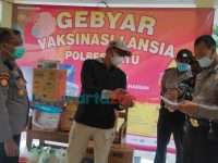 Kapolres Batu, AKBP I Nyoman Yogi Hermawan, Doorprize Gebyar Vaksinasi Lansia, Polres Batu, Kota Batu,