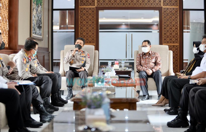 Bangun Sinergitas, Kapolda Jatim Audiensi Bersama Wakil Ketua BPK RI