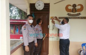 Cek Sarpras Polsek Bandar Pulau, Waka Polres Asahan Sasar Kendaraan Bermotor hingga Senjata Api
