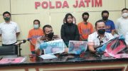 Dalam Satu Hari Polda Jatim Panen Tangkapan, Salah Satunya Ringkus Pelaku Pembunuhan Berencana