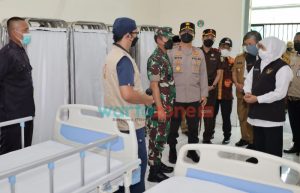 Tingkatkan Penanganan Covid-19, Forkopimda Jatim Cek Lokasi Isoter dan RS di Malang Raya