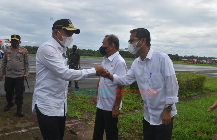 Gubernur Sumut Tinjau Vaksinasi Covid-19 di Nias