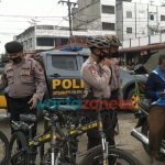 Jaga Keamanan dan Ketertiban, Personel Polres Asahan Patroli Bersepeda