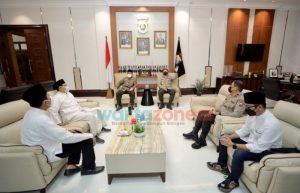 Jelang Harlah NU ke-99, Ketua Umum PBNU Silaturahmi ke Polda Jatim