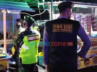 Kapolres Bojonegoro Terjunkan Petugas Gabungan Pamor Keris, Gelar Patroli Prokes