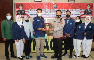 Kapolres Magetan Gelar Dialog Bersama Mahasiswa, Ajak Aktivis Bantu Pemerintah Atasi Pandemi