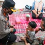 Kapolresta Sidoarjo Besuk Bocah Penderita Gastroschisis di Tanggulangin