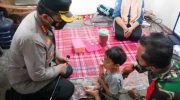 Kapolresta Sidoarjo Besuk Bocah Penderita Gastroschisis di Tanggulangin