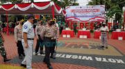 Lakukan Kunjungan Kerja, Kabaharkam Polri Cek Pelaksanaan Vaksinasi Polres Batu