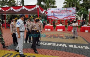 Lakukan Kunjungan Kerja, Kabaharkam Polri Cek Pelaksanaan Vaksinasi Polres Batu