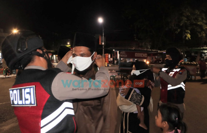 Libur Isra' Miraj, Tim Pamor Keris Polres Pasuruan Kota Gencarkan Patroli Prokes