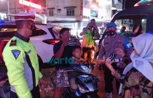 Operasi Yustisi, Personel Polres Asahan Sanksi 45 Pelanggar Prokes